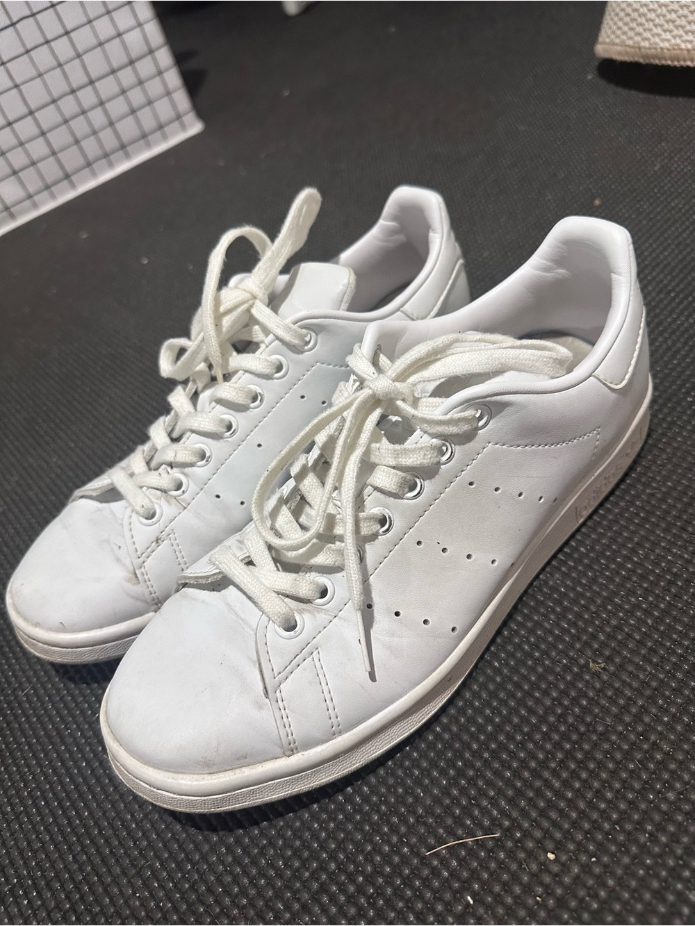 adidas White Men's Stan Smith Sneakers